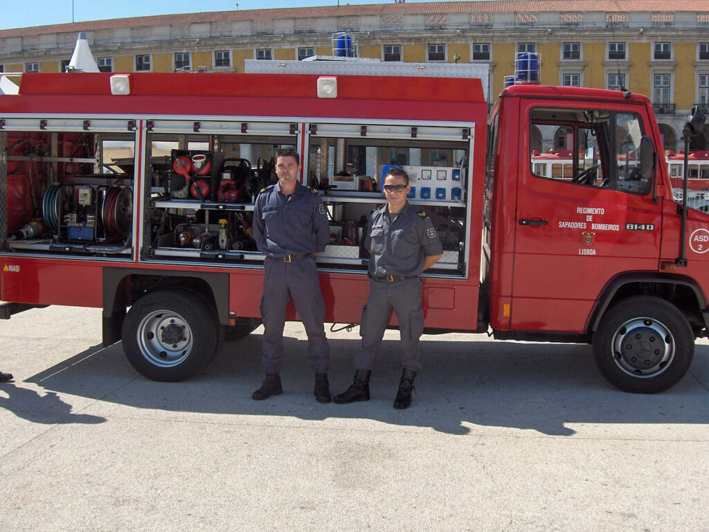 Museu do Regimento dos Bombeiros.