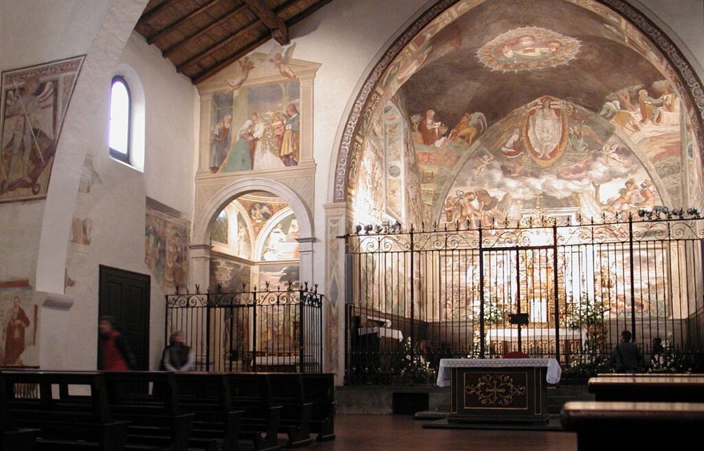 Church of St Michael at the White Well - Frescoes - Bergamo