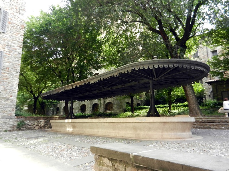 Waschhaus an der Via Lupo - Bergamo